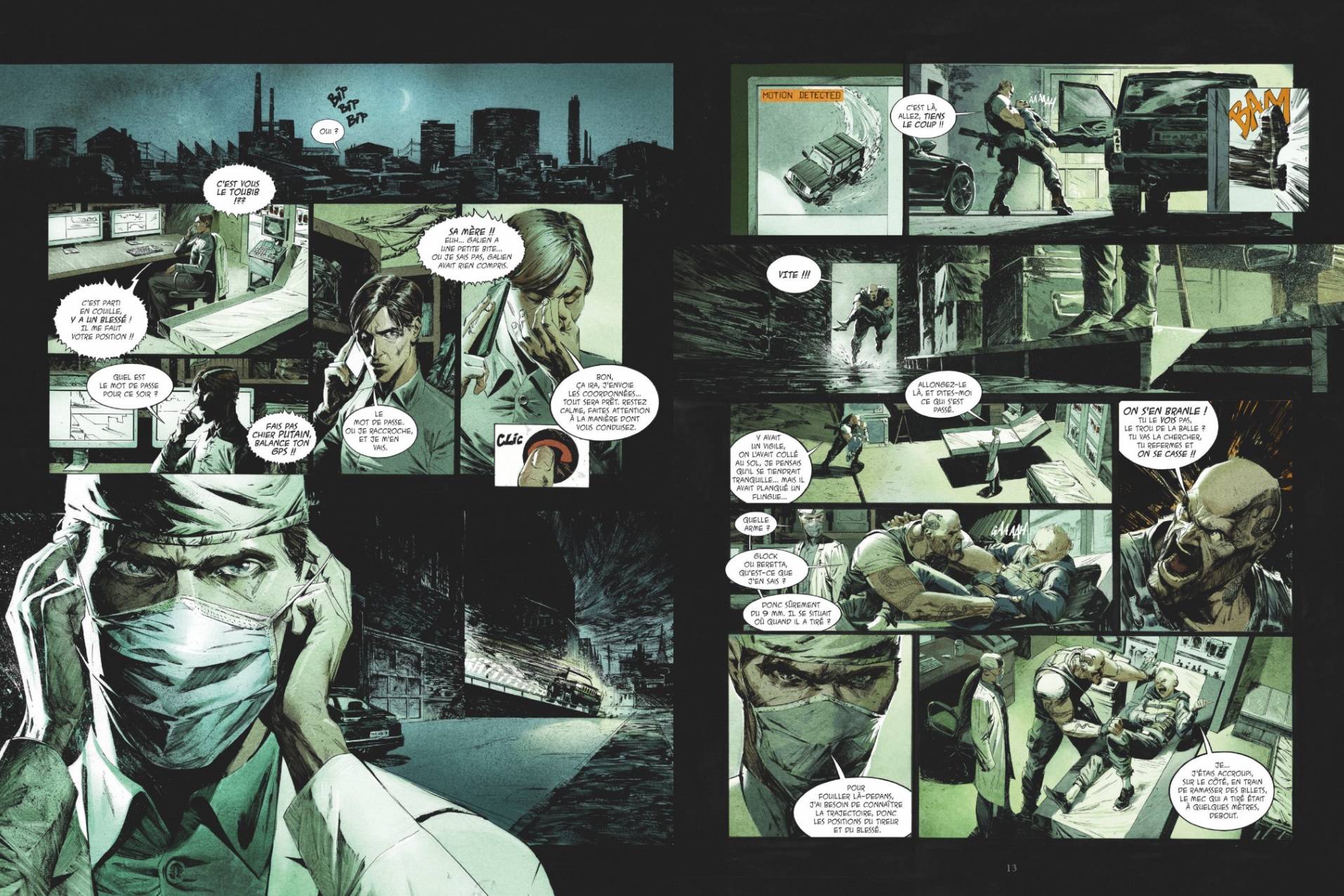 le serment glénat extrait planche bd janvier 2026