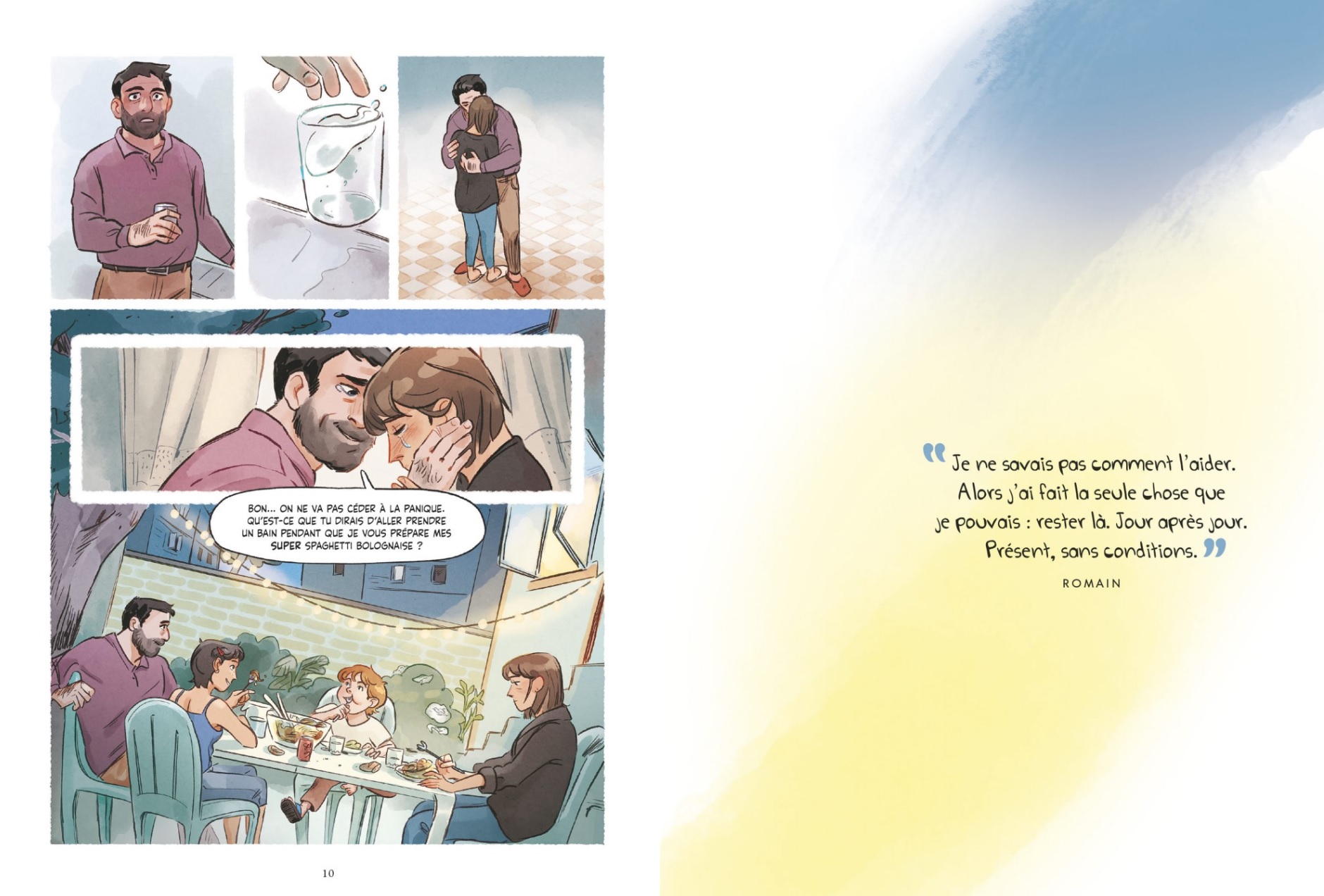 La-Vie-en-plus.extrait bd glénat planche
