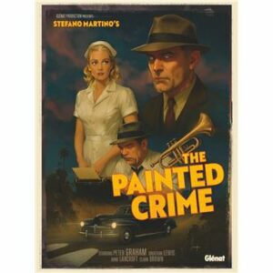 the painted crime cover jaquette Glénat BD polar années 40