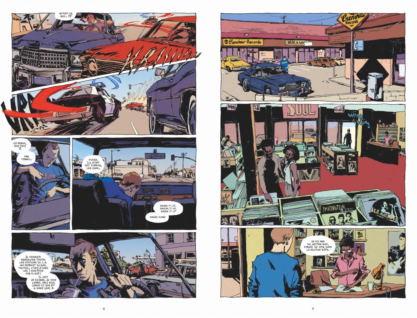 radio club extrait bd glénat