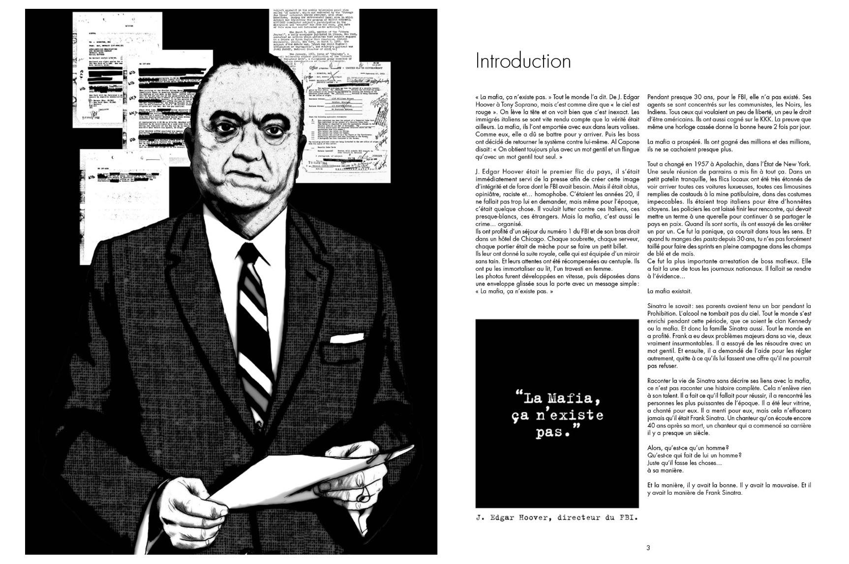 sinatra planche extrait BD