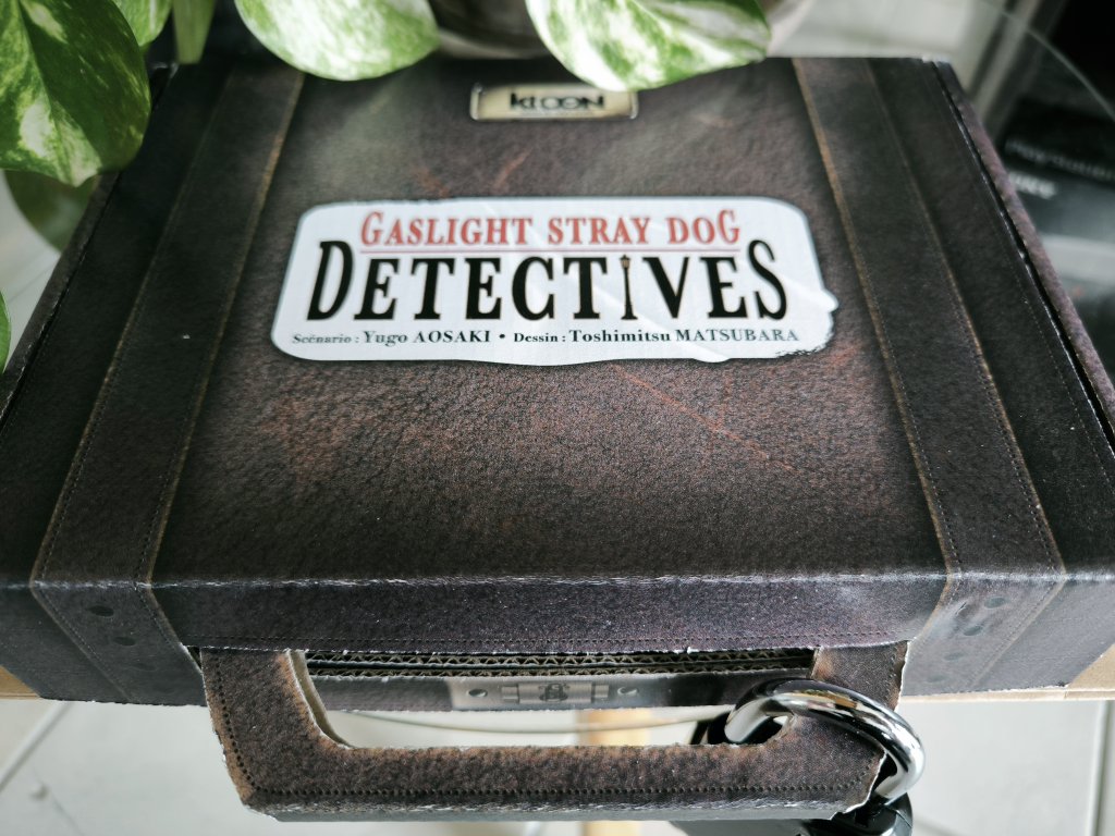 Avis manga Ki-oon : Gaslight Stray Dog Detectives - Tome 1 press kit goodies
