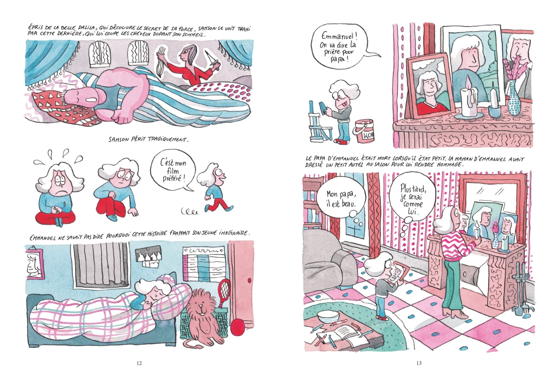 calvitie bd glénat extrait
