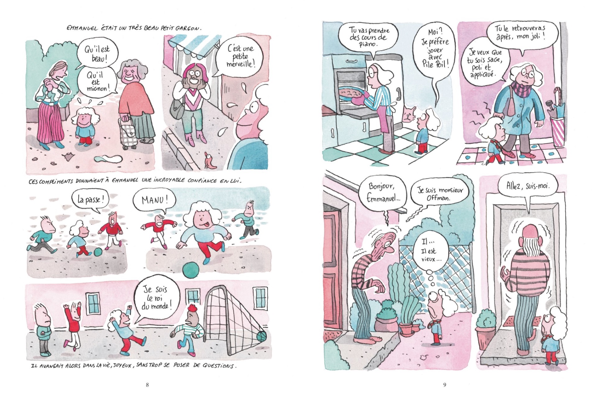 calvitie bd glénat extrait